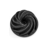 Esmo Home Deconox Thermo Döküm Gövdeli Rüzgar Gülü Kek Kalıbı 26CM, Dilimli ve Döküm, Siyah Granit Benekli Pişirme Kabı, Kolay Çıkarma, Dayanıklı Alüminyum Alaşım - Option-1 - (ClearEyelets)Black-RadiantOrchid
