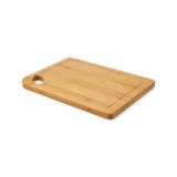 Esmo Home DECONOX%100 Doğal Bambu Kesme Tahtası ve Kesme Panosu - 34X24 cm Yıkanabilir Dikdörtgen Doğrama Tahtası - Ahşap