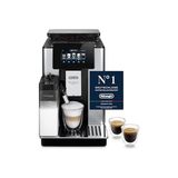 Esmo Home De'longhi Primadonna Soul Perfetto Ecam 612.55.SB Tam Otomatik Kahve Makinesi, Lattecrema Süt Sistemi ve Bean Adapt Teknolojisi, 18 Tarif (Türkçe Olmayabilir), Renkli Ekran Uygulaması Kontrolü, - Option-1
