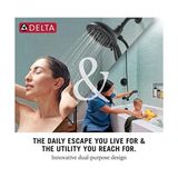 Esmo Home Delta Faucet 75486C IN2ITION Duş Başlığı, El Duşlu, Krom - 1 lt