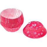 Esmo Home Desenli Cupcake Kalıbı, Renkli Muffin Kağıdı 100 Adet - Option-1 - 001-Renkli