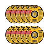 Esmo Home Dewalt - DW8062-10, Pk DW8062 4-1/2"X.045"X7/8" Metal Açılı Taşlama Makinesi Ince Kesme Çarkı, 10'lu Paket, (Model: DW8062-10, Pk) - Option-1