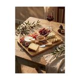 Esmo Home Doğal Bambu Kesme Tahtası | 20X30 cm | Antibakteriyel, Dayanıklı, Çizilmez | Mutfak Için Ideal - Ahşap