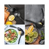 Esmo Home Döküm Paslanmaz Demir Sıkacak Universal Limon Sıkacağı Portakal Narenciye Sıkıcı Pratik Mutfak Aleti - 1BW-Beyaz