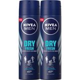 Esmo Home Dry Fresh Erkek Sprey Deodorant 150ML 2'li Avantaj Paketi - Option-1