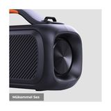 Esmo Home DS155 30W Kablosuz Bluetooth 5.0 Rgb Aydınlatmalı Ipx5 Suya Dayanıklı Tws Boombox Taşınabilir Hoparlör Siyah - Option-1