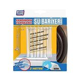 Esmo Home Duş, Kapı Eşiği, Mutfak Tezgahı Etrafı Su Kesici Bariyer Siyah - 2 Metre - 0 - Siyah