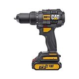 Esmo Home DX11 18VOLT/2.0AH Li-Ion Çift Akülü Kömürsüz Profesyonel Şarjlı Matkap, Siyah/sarı - Option-1