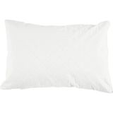 Esmo Home Eco Care Sıvı Geçirmez KAPITONELI%100 Polyester Yastık Alezi, Beyaz, 50X70 cm - 10 cm - 0002R72