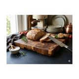 Esmo Home El Yapımı End Grain Kestane Ahşap Kesme Tahtası 39×29 cm | 3.5 cm Kalınlık | Profesyonel Butcher Block | Bıçak Dostu Doğrama Tahtası