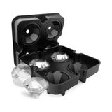Esmo Home Epinox Silikon Buz Kalıbı Elmas 4'lü 47X38 mm (Ebk-60) - Option-1 - 001-Renkli