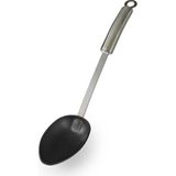 Esmo Home Flonal Plastik Uçlu Servis Kaşık 33 cm - Kestane Akaju - Option-1