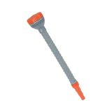 Esmo Home Genel Uzun El Süzeği, Gri ve Turuncu, 25 cm Sap Uzunluğu, Metal Malzeme, Derin Tencereler Için Pratik Kullanım - Option-1