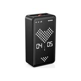 Esmo Home Gt-3 Dijital Kum Saati Pomodoro Zamanlayıcı 1-99 Dk, LED Ekran, Çevir Başlat Yerçekimi Sensörü, Mıknatıslı, Usb-C Şarjlı, Sessiz ve Alarmlı Mod (Siyah) - 01-Siyah