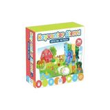 Esmo Home Hayvanlar Alemi 36 Parça 2+ Yaş Çocuklar Için Eğitici Bul-Tak Yapboz Puzzle - 01-Mavi