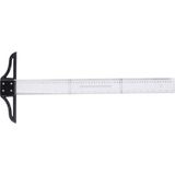 Esmo Home Hidex Akrilik T Cetveli 60 cm (Sökülebilir Başlıklı) - Option-1