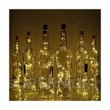 Esmo Home Hidz Mantar Tıpa Peri LED - 3 Metre - Günışığı (1 Adet) - 1 m - 00 Beyaz