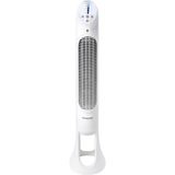 Esmo Home HONEYWELL QuietSet HYF260 Tüm Oda İçin Salınımlı Kule Vantilatör, 5 Hız Ayarı, 80 Derece Salınım, Zamanlayıcı Fonksiyonu, Aydınlatma, Otomatik Kapanma, Uzaktan Kumanda (beyaz) - 001-Siyah