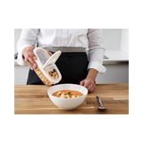 Esmo Home Ikea Vakumlu Beyaz Kapaklı Saklama Kabı Silikon Kauçuk Beyaz 8x6 cm 1 Adet Küçük Boy - 0 Siyah - Option-1