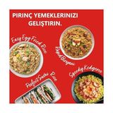 Esmo Home Instant Pot Hızlı Pilav Pişirici ve Buharlı Pişirici - Otomatik, Buharlı Pişirici, Sote ve Kızartma Makinesi, 40 Porsiyon Kapasiteli, 5l - 1BW-Beyaz