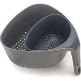 Esmo Home Joseph Joseph 40094 Nest Kevgir 2'li Set, Gri - 1BW-Beyaz