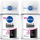 Esmo Home Kadın Roll-On Deodorant & Invisible Clear 25ML, 72 Saat Anti-Perspirant Ter Koruması - Option-1
