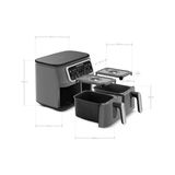 Esmo Home Karaca Aır Pro Cook Duo Köz Xxxl 8 L Aırfryer Space Gray