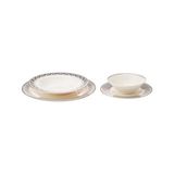 Esmo Home Karaca Elegance Bone Globe 24 Parça 6 Kişilik Yemek Takımı - Option-1