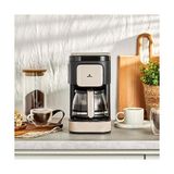 Esmo Home Karaca Just Coffee Aroma 2 In 1 Filtre Kahve ve Çay Demleme Makinesi 5 Fincan Kapasite Bej ABS Malzeme - Acı Kahve