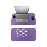 Esmo Home Keçe Masa Üstü Mouse Pad ve Bilgisayar Düzenleyici 70X32 cm – Antibakteriyel Mat, Doğal Keçe Mat, Masa Koruyucu Altlık, Ofis ve Ev Için Minimalist Tasarım (Açık Mor) - -- - Option-1
