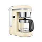 Esmo Home Kitchenaid 5KCM1209 Filtre Kahve Makinesi, 1.7 L, Almond Cream-Eac - Acı Kahve