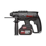 Esmo Home KUC60.2 20VOLT 4.0AH. 2.0j Li-Ion Çift Akülü Şarjlı Kömürsüz Profesyonel Sds-Plus Pnömatik Kırıcı/delici - 000-Siyah