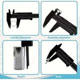 Esmo Home Kumpas 0–150 mm Çift Ölçekli Ölçüm Aleti | Hassas Plastik Vernier Caliper | Atölye, Hobi ve Teknik Kullanımlar Için Dayanıklı Ölçüm Aracı - Option-1