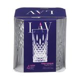 Esmo Home Lav Odin 4'lü Meşrubat Bardağı 3lü Paket - Option-1 - 0 - Siyah