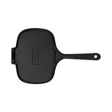 Esmo Home Lava Döküm Tost Makinası, 18X26 Cm, Siyah - Ahşap