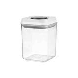 Esmo Home Leggno Pratico Basmalı Kare Erzak Saklama Kabı (0,90 Lt.) ÖLÇÜLER:106X106X145MM - 0 Siyah - Option-1