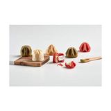 Esmo Home Lekue Kırmızı Silikon Şans Kurabiyesi Origami Kalıbı - Option-1 - 001-Renkli