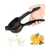 Esmo Home Limon Sıkacağı Limon Presi Çelik Büyük Boy, Siyah Metal Limon Sıkacağı, Döküm Naranciye Sıkacağı Kaliteli Seri - 1BW-Beyaz