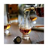 Esmo Home Lotus Viski Tadım Bardağı Kadehi 190 ml (6,5 Oz) Premium Aroma 1 Adet - Option-1 - 0 - Siyah