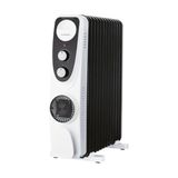 Esmo Home LUX13-FP-BW 13 Dilim Siyah Beyaz 2900 W Yağlı Radyatör - 0-Siyah