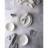 Esmo Home Madame Coco Bormio 6 Kişilik 24 Parça Yemek Takımı Beyaz-Silver - Option-1