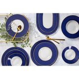 Esmo Home Madeleine Lacivert 27 Parça 6 Kişilik Yemek Takımı - Option-1
