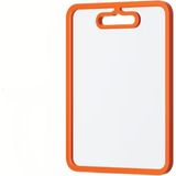 Esmo Home Mallart® Şeffaf Cam Kesme Tahtası Lüks (38X28 Cm) ∣ Kaymaz Silikon Kenarlı ∣ Bulaşık Makinesinde Yıkanabilir Çok Amaçlı Servis Tepsisi ve Sıcak Yüzey Koruyucu (Turuncu) - Ahşap