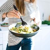 Esmo Home Mayaglory Silikon Spatula Takım Yanmaz Yapışmaz Mutfak Pasta Silikon Yumurta Fırçası Kaşık Bıçak Spatula Seti - Kestane Akaju - Option-1
