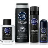 Esmo Home Men Erkek Damat Çeyiz Bohça Seti, Duş Jeli 500ML, Roll-On 50ML, Losyon 100ML, Tıraş Köpüğü 200ML - Option-1