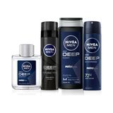 Esmo Home Men Erkek Deep Dimension Damat Çeyiz Seti, Duş Jeli 500ML, Deodorant 150ML, Tıraş Köpüğü 200ML, Tıraş Sonrası LOSYON100ML - Option-1