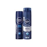 Esmo Home Men Erkek Sprey Deodorant Fresh 48 Saat Deodorant Koruması 150ML ve Men Protect&care Tıraş Jeli 200ML, Kuru Ciltler Için, Pürüzsüz Tıraş - Option-1