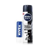Esmo Home Men Erkek Sprey Deodorant & Invisible Original 150ML ve Original Care Renksiz Dudak Kremi - Option-1