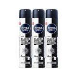 Esmo Home Men Erkek Sprey Deodorant & Invisible Original 200ML, 72 Saat Anti-Perspirant, X3 Adet, Avantajlı Set - Option-1