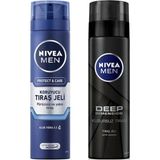 Esmo Home Men Protect & Care Tıraş Jeli 200 ml + Men Deep Dimension Tıraş Jeli, 200 ml X2 - Option-1